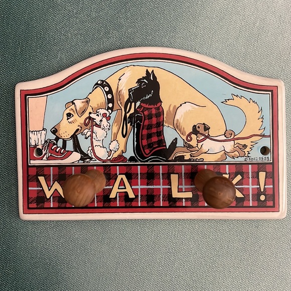 Vintage Dog Walk Leash Hook - Picture 11 of 13